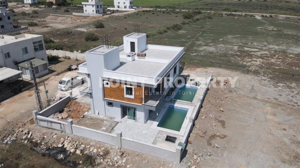 New 3+1 duplex villa with a swimming pool in Mersin for life and investment-id-2922-photo-33