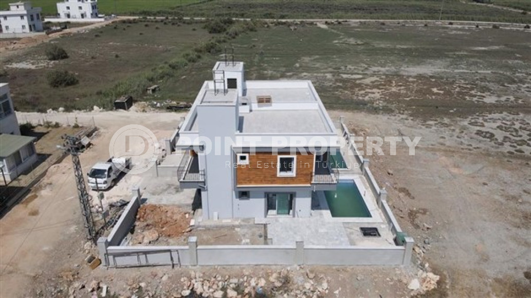 New 3+1 duplex villa with a swimming pool in Mersin for life and investment-id-2922-photo-34