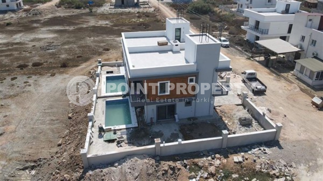 New 3+1 duplex villa with a swimming pool in Mersin for life and investment-id-2922-photo-36