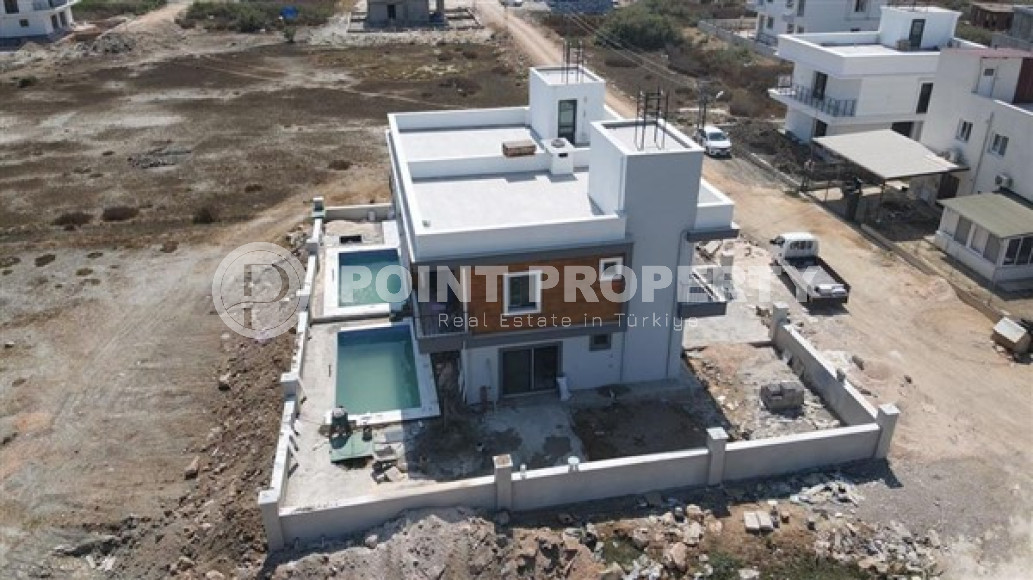 New 3+1 duplex villa with a swimming pool in Mersin for life and investment-id-2922-photo-37