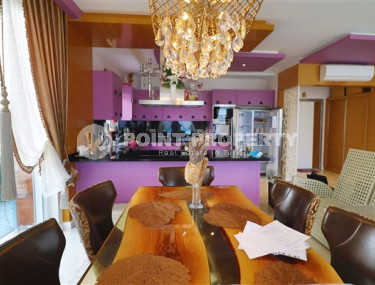 Роскошная вилла 300 м² на склоне Таврских гор, с системой Умный дом и панорамным видом на море, Каргыджак, Аланья-id-2923-фото-4