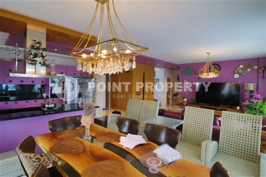 Роскошная вилла 300 м² на склоне Таврских гор, с системой Умный дом и панорамным видом на море, Каргыджак, Аланья-id-2923-фото-9