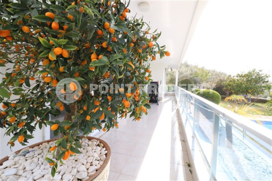 Роскошная вилла 300 м² на склоне Таврских гор, с системой Умный дом и панорамным видом на море, Каргыджак, Аланья-id-2923-фото-15