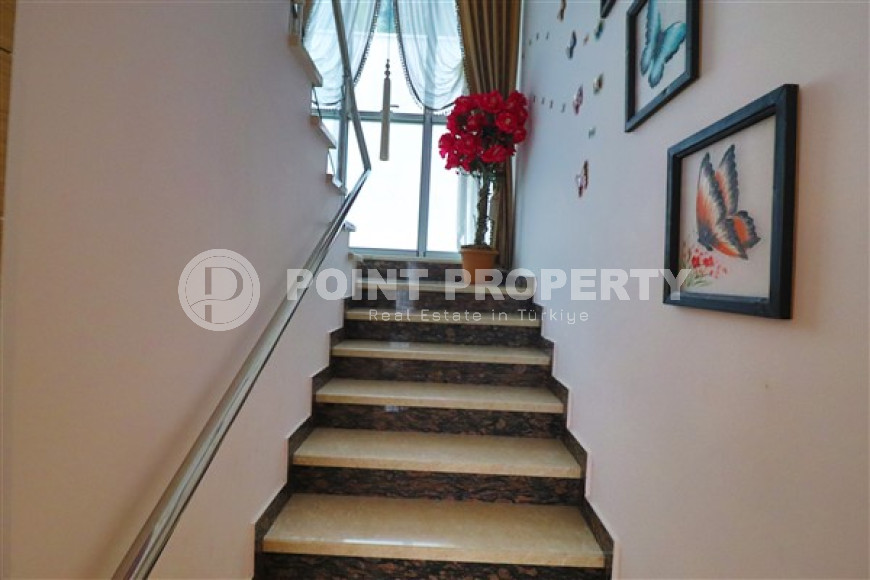 Роскошная вилла 300 м² на склоне Таврских гор, с системой Умный дом и панорамным видом на море, Каргыджак, Аланья-id-2923-фото-20