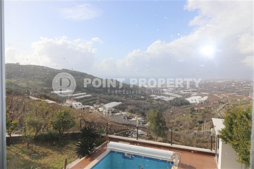 Роскошная вилла 300 м² на склоне Таврских гор, с системой Умный дом и панорамным видом на море, Каргыджак, Аланья-id-2923-фото-34