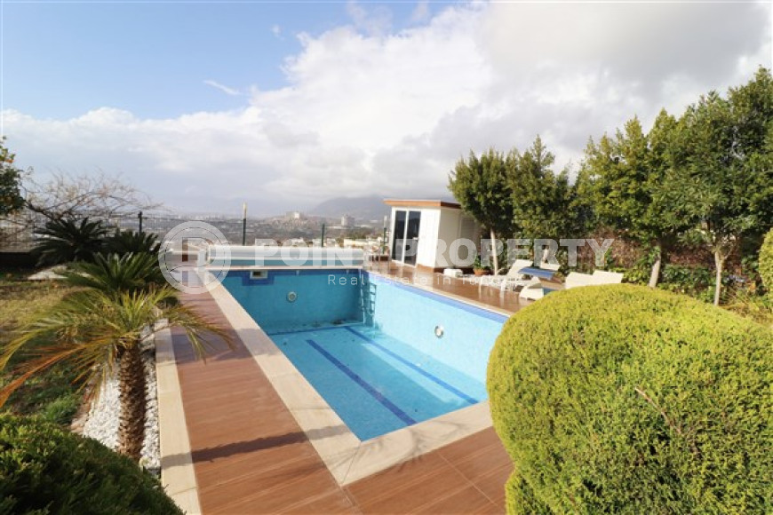 Роскошная вилла 300 м² на склоне Таврских гор, с системой Умный дом и панорамным видом на море, Каргыджак, Аланья-id-2923-фото-48