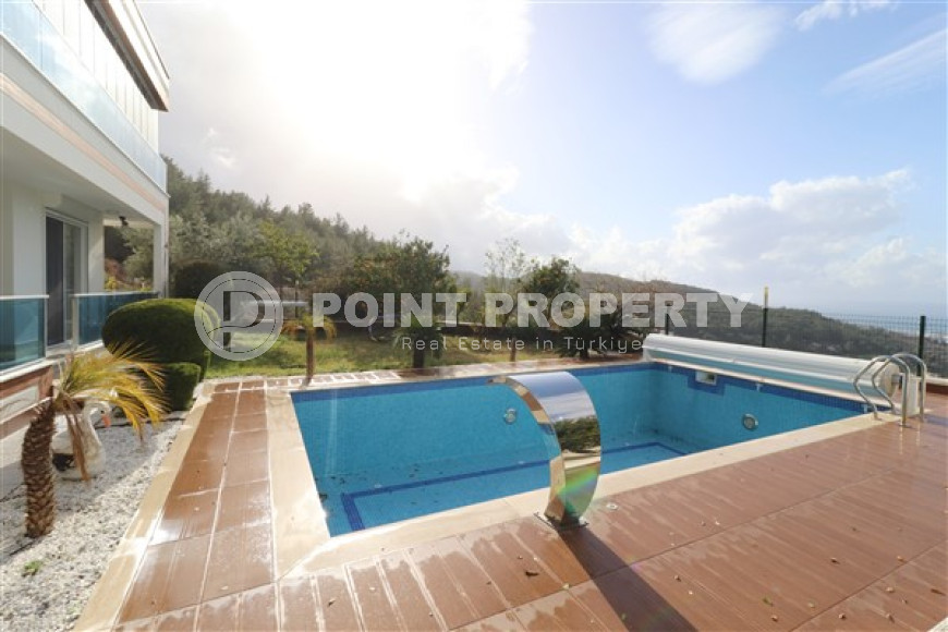 Роскошная вилла 300 м² на склоне Таврских гор, с системой Умный дом и панорамным видом на море, Каргыджак, Аланья-id-2923-фото-50