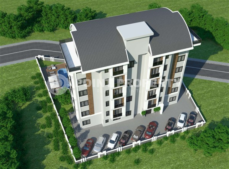 Новая квартира 1+1 в строящемся доме, верхняя Оба, Аланья-id-2925-фото-11