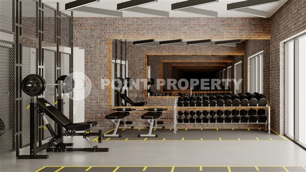 Новая квартира 1+1 в строящемся доме, верхняя Оба, Аланья-id-2925-фото-21