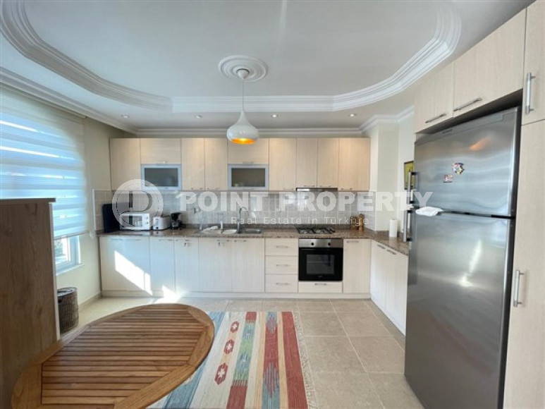 Вместительная квартира 120 м2 Джикджилли, Аланья, с большим балконом на 7 этаже комплекса-id-2927-фото-2