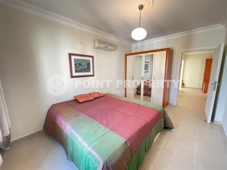 Вместительная квартира 120 м2 Джикджилли, Аланья, с большим балконом на 7 этаже комплекса-id-2927-фото-16