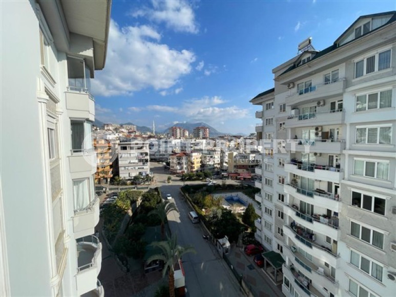 Вместительная квартира 120 м2 Джикджилли, Аланья, с большим балконом на 7 этаже комплекса-id-2927-фото-18