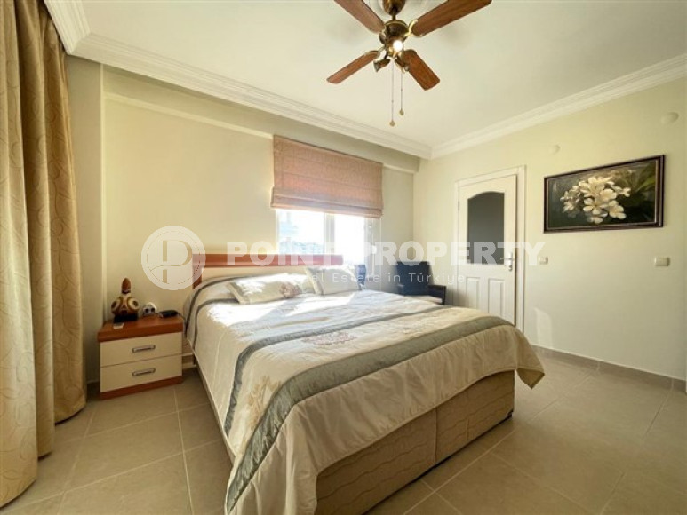 Вместительная квартира 120 м2 Джикджилли, Аланья, с большим балконом на 7 этаже комплекса-id-2927-фото-19