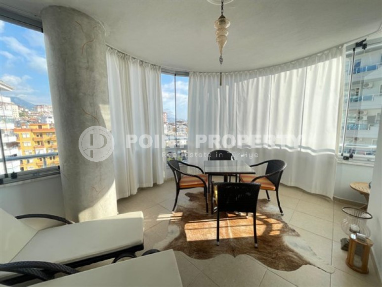 Вместительная квартира 120 м2 Джикджилли, Аланья, с большим балконом на 7 этаже комплекса-id-2927-фото-20