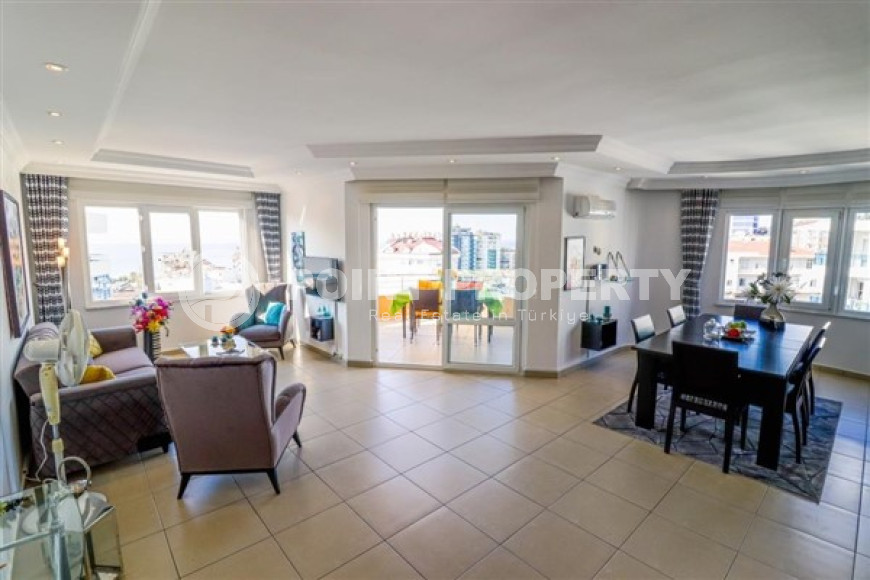 Светлая квартира 2+1 с мебелью, в доме 2005 года в районе Тосмур, Аланья, с небольшим айдатом-id-2930-фото-5