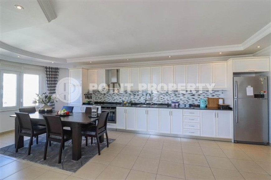 Светлая квартира 2+1 с мебелью, в доме 2005 года в районе Тосмур, Аланья, с небольшим айдатом-id-2930-фото-6