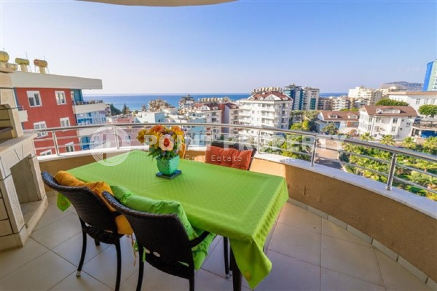 Светлая квартира 2+1 с мебелью, в доме 2005 года в районе Тосмур, Аланья, с небольшим айдатом-id-2930-фото-9