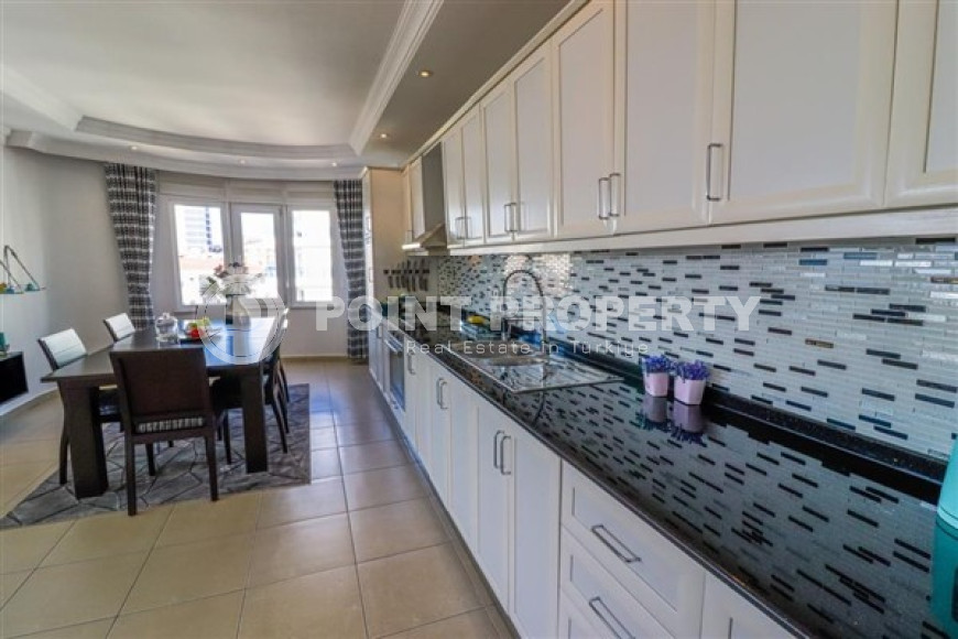 Светлая квартира 2+1 с мебелью, в доме 2005 года в районе Тосмур, Аланья, с небольшим айдатом-id-2930-фото-10