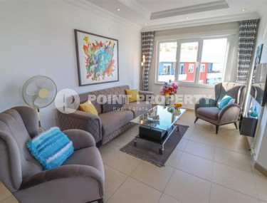 Bright 2+1 apartment with furniture, in a building built in 2005 in the Tosmur area, Alanya, with a small property-id-2930-photo-1