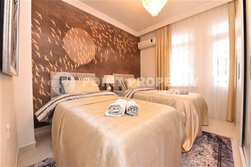 Комфортабельная трёхкомнатная квартира 120 м2 в районе Оба, на 3 этаже всего в 250 метрах от моря-id-2931-фото-14