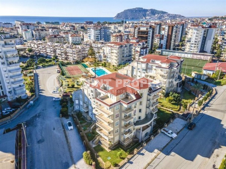 Атмосферный дуплекс с собственным выходом в сад в комплексе с большой ухоженной территорией, Джикджилли, Аланья-id-2932-фото-2