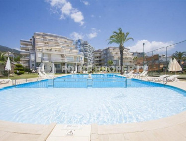 Атмосферный дуплекс с собственным выходом в сад в комплексе с большой ухоженной территорией, Джикджилли, Аланья-id-2932-фото-4