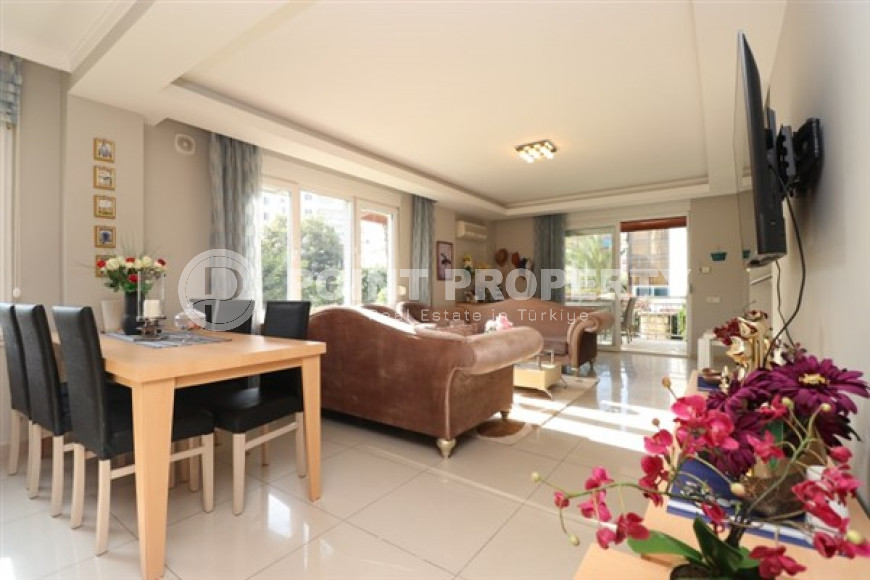 Атмосферный дуплекс с собственным выходом в сад в комплексе с большой ухоженной территорией, Джикджилли, Аланья-id-2932-фото-8