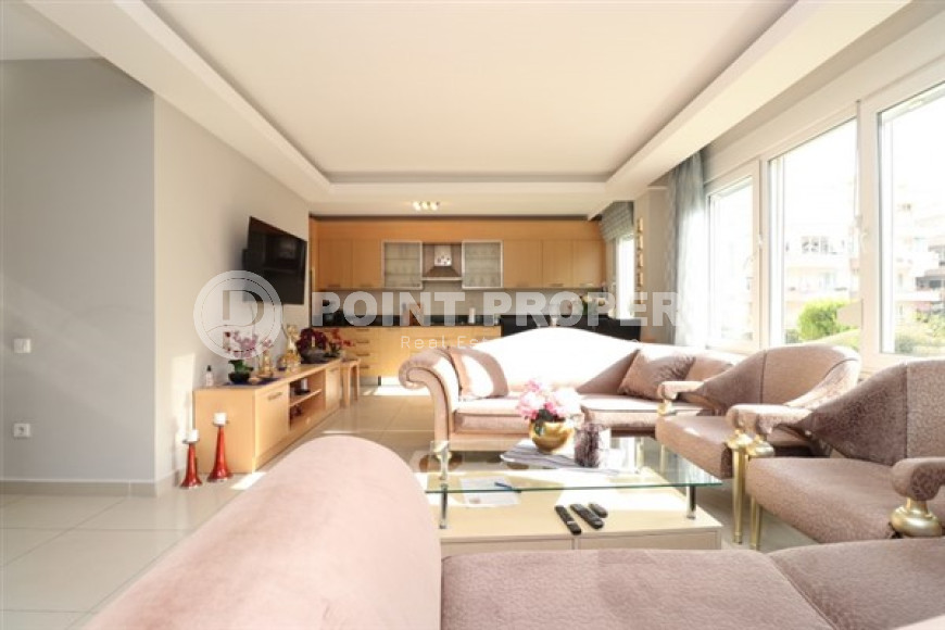 Атмосферный дуплекс с собственным выходом в сад в комплексе с большой ухоженной территорией, Джикджилли, Аланья-id-2932-фото-10