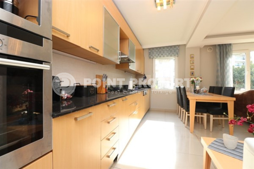 Атмосферный дуплекс с собственным выходом в сад в комплексе с большой ухоженной территорией, Джикджилли, Аланья-id-2932-фото-12