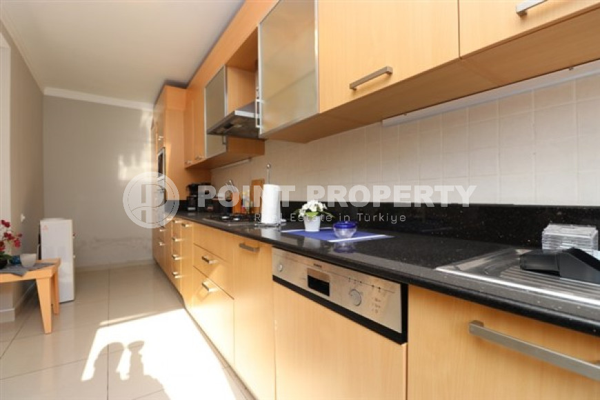 Атмосферный дуплекс с собственным выходом в сад в комплексе с большой ухоженной территорией, Джикджилли, Аланья-id-2932-фото-13