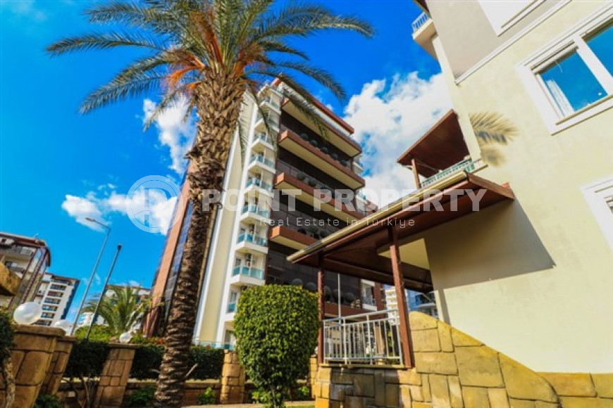 Атмосферный дуплекс с собственным выходом в сад в комплексе с большой ухоженной территорией, Джикджилли, Аланья-id-2932-фото-17