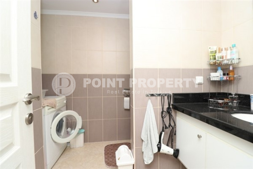 Атмосферный дуплекс с собственным выходом в сад в комплексе с большой ухоженной территорией, Джикджилли, Аланья-id-2932-фото-18