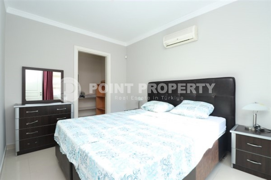 Атмосферный дуплекс с собственным выходом в сад в комплексе с большой ухоженной территорией, Джикджилли, Аланья-id-2932-фото-26