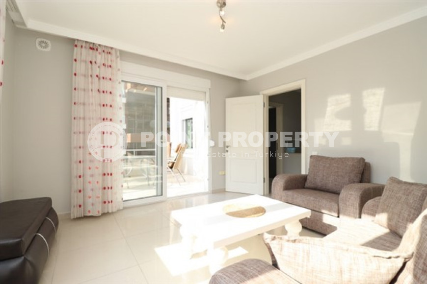 Атмосферный дуплекс с собственным выходом в сад в комплексе с большой ухоженной территорией, Джикджилли, Аланья-id-2932-фото-28