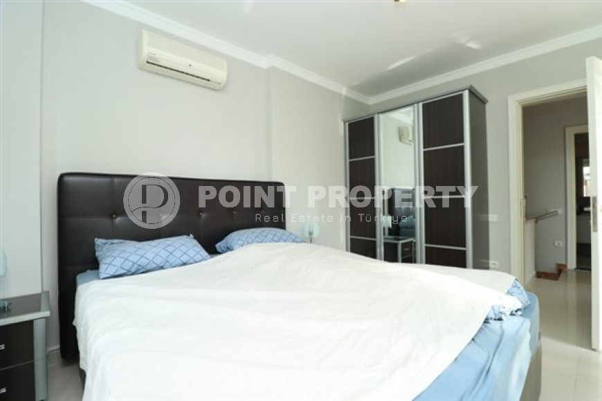 Атмосферный дуплекс с собственным выходом в сад в комплексе с большой ухоженной территорией, Джикджилли, Аланья-id-2932-фото-30