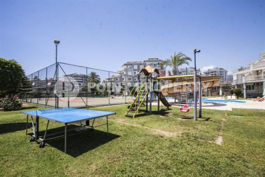 Атмосферный дуплекс с собственным выходом в сад в комплексе с большой ухоженной территорией, Джикджилли, Аланья-id-2932-фото-34