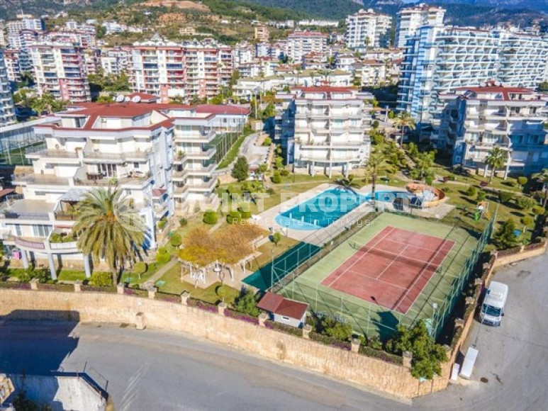 Атмосферный дуплекс с собственным выходом в сад в комплексе с большой ухоженной территорией, Джикджилли, Аланья-id-2932-фото-39