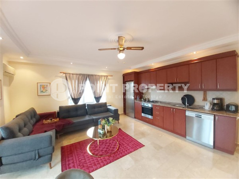 Уютная квартира с элегантной обстановкой, двумя спальнями и видом на горы, Джикджилли, Аланья-id-2933-фото-3