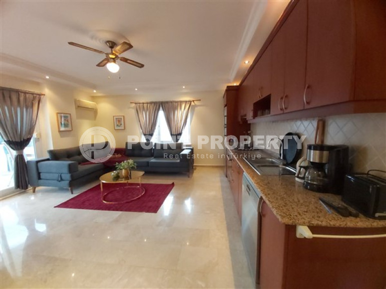 Уютная квартира с элегантной обстановкой, двумя спальнями и видом на горы, Джикджилли, Аланья-id-2933-фото-10