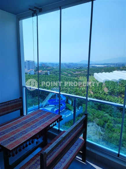 Прекрасная квартира 1+1  в 850 метрах от моря в комплексе из 2 блоков, в районе Махмутлар, Аланья-id-2937-фото-7