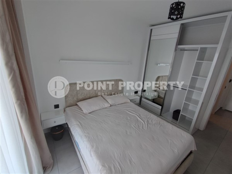 Прекрасная квартира 1+1  в 850 метрах от моря в комплексе из 2 блоков, в районе Махмутлар, Аланья-id-2937-фото-10