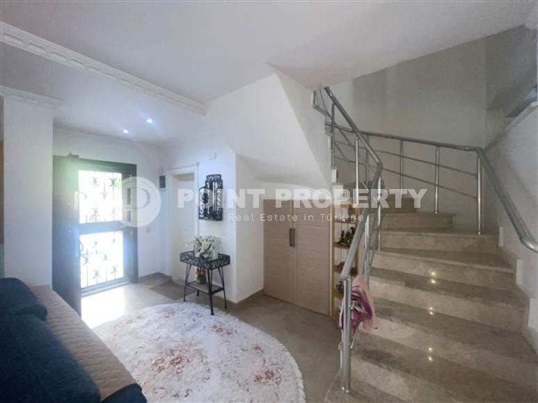 Компактная вилла 160 м² с двумя спальнями и инфраструктурой, недалеко от центра города, Джикджилли, Аланья-id-2940-фото-9