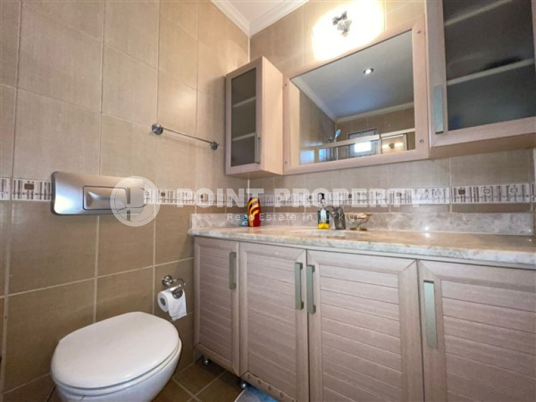 Компактная вилла 160 м² с двумя спальнями и инфраструктурой, недалеко от центра города, Джикджилли, Аланья-id-2940-фото-24