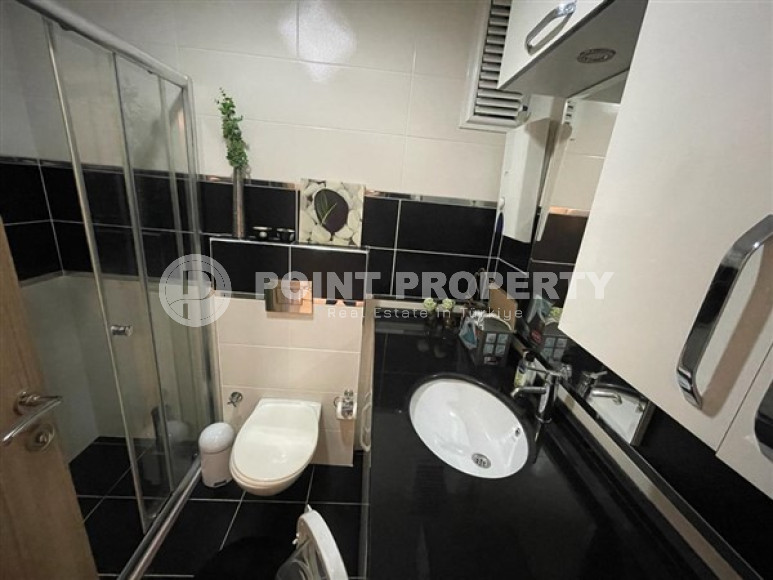 Современные апартаменты 60 м² с элегантной обстановкой, недалеко от моря и канатной дороги, Аланья, центр-id-2941-фото-3