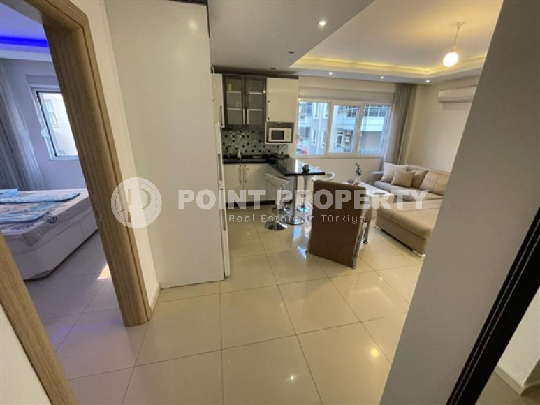 Современные апартаменты 60 м² с элегантной обстановкой, недалеко от моря и канатной дороги, Аланья, центр-id-2941-фото-4