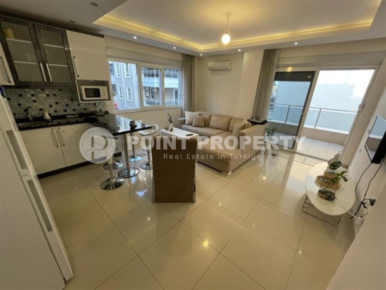 Современные апартаменты 60 м² с элегантной обстановкой, недалеко от моря и канатной дороги, Аланья, центр-id-2941-фото-10