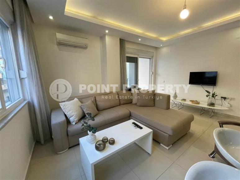 Современные апартаменты 60 м² с элегантной обстановкой, недалеко от моря и канатной дороги, Аланья, центр-id-2941-фото-14