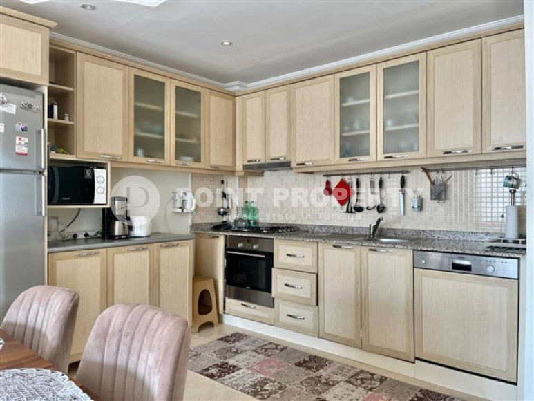 Прекрасные большие апартаменты 1+1 с роскошной обстановкой, Джикджилли, Аланья-id-2943-фото-3