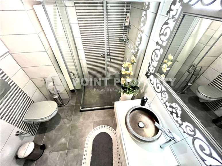 Прекрасные большие апартаменты 1+1 с роскошной обстановкой, Джикджилли, Аланья-id-2943-фото-6