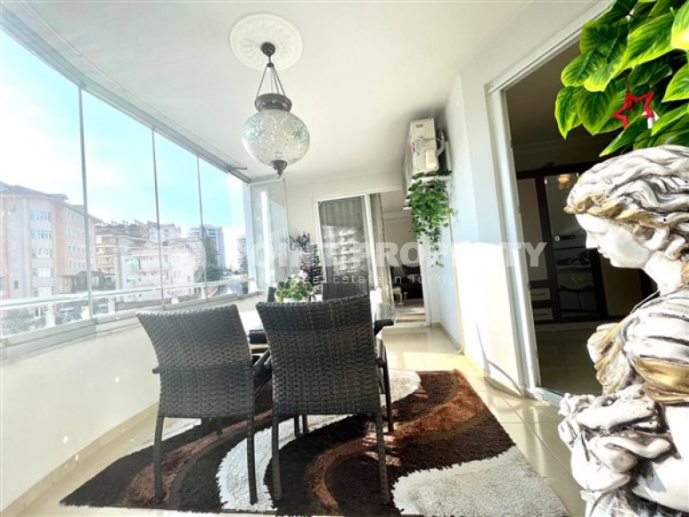 Прекрасные большие апартаменты 1+1 с роскошной обстановкой, Джикджилли, Аланья-id-2943-фото-8